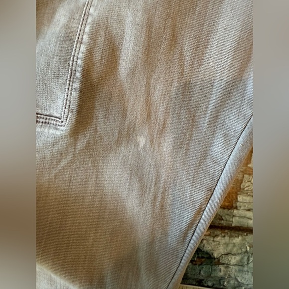 Pistola Light tan blush color Jeans with Distressed Finish - Picture 7 of 7